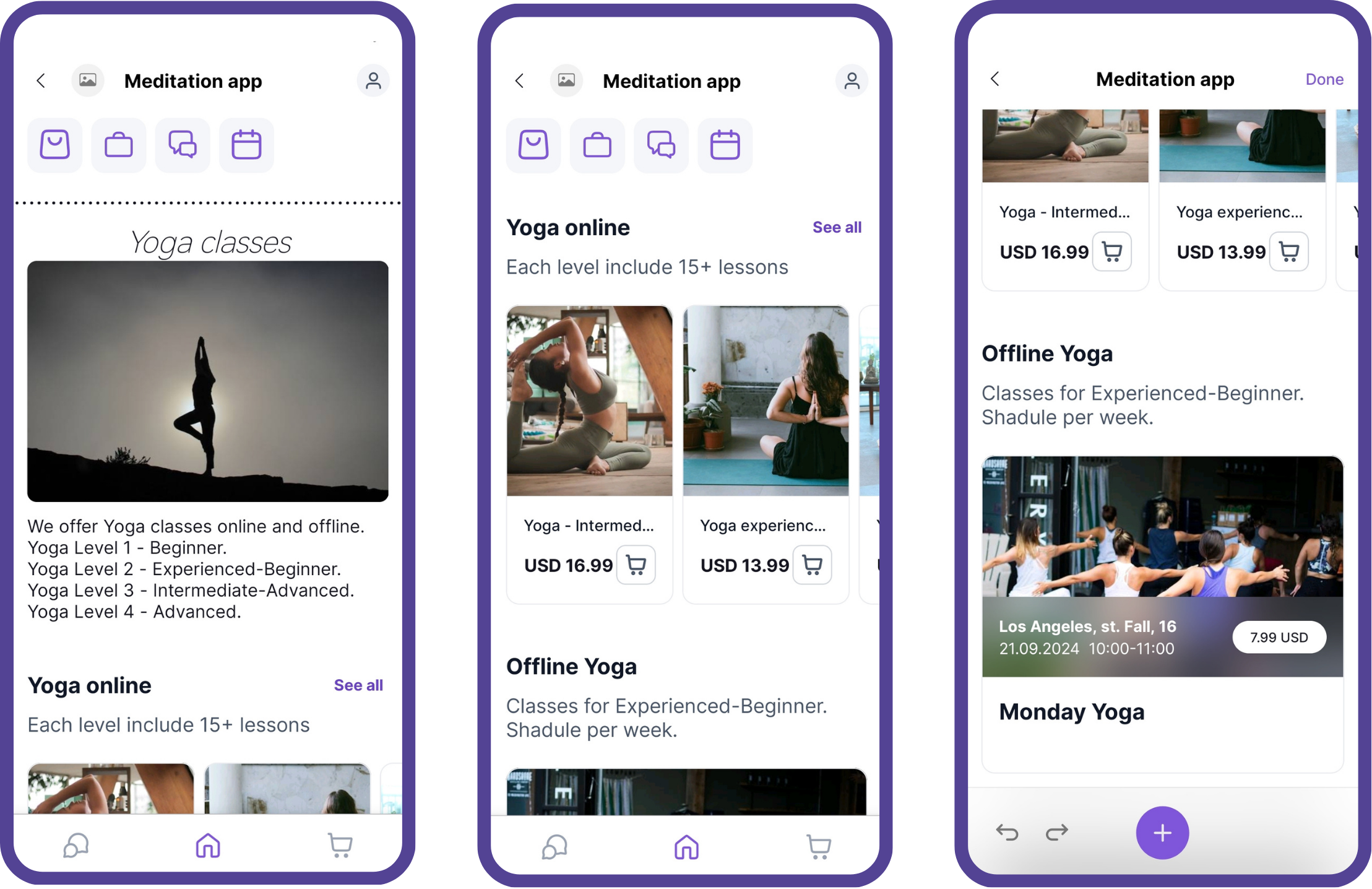 Make app for yoga